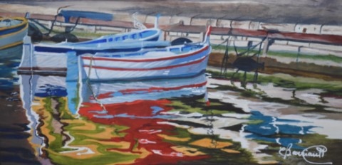 Reflets sur l'eau
